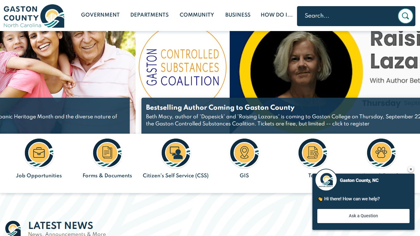 Gaston County, NC | Official Website